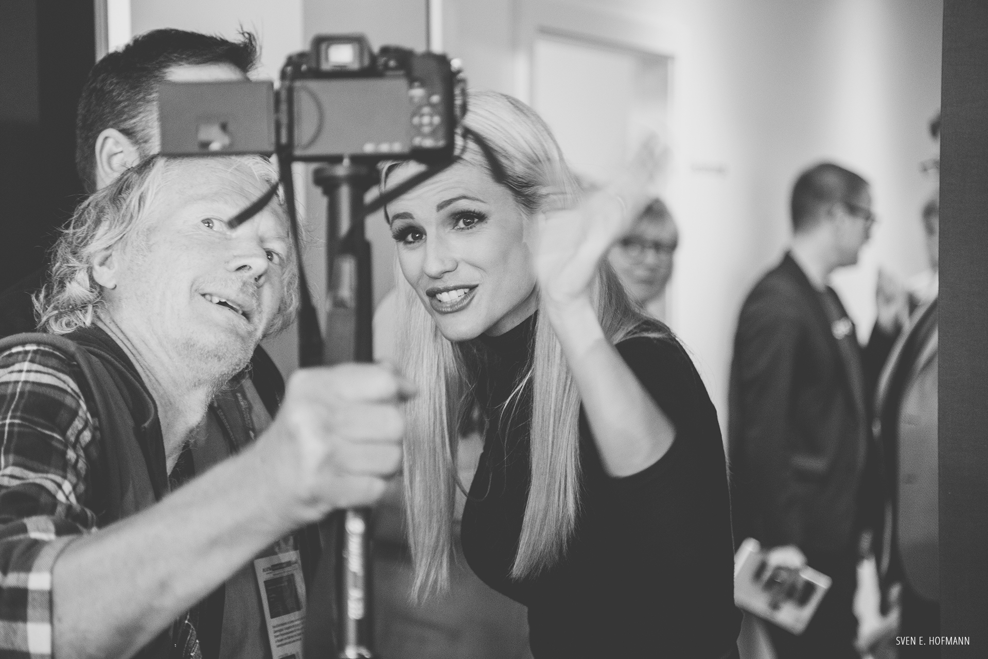 Michelle Hunziker Buchmesse Frankfurt Fotograf sehcom Sven E.Hofmann